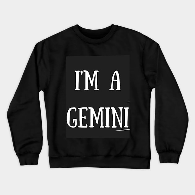 Gemini Zodiac Crewneck Sweatshirt by Catstore